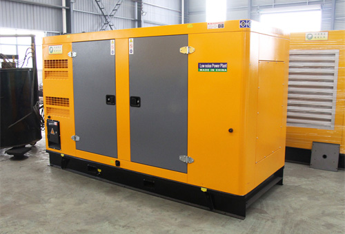 昆山某辦公樓購買的100kw靜音柴油發(fā)電機組成功出廠