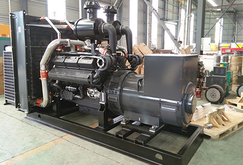 蘇州工地400kw上柴柴油發(fā)電機組作